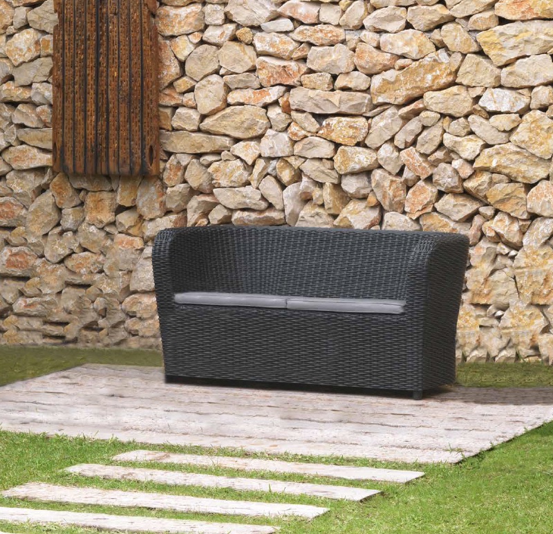 Nova — Sofá 2 plazas — Set de Jardín SHAF